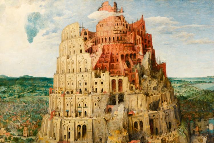 La torre de Babel (1563). Pintura de Pieter Brueghel el Viejo